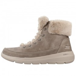 Botas Planas Mujer Skechers Wonderland Taupe