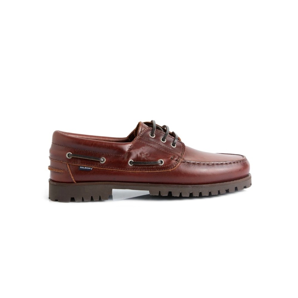 Nauticos Hombre Silbon 130025 Náutico Clásico Cuero