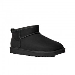 Botines Planos Mujer UGG Classic Ultra Mini Negro