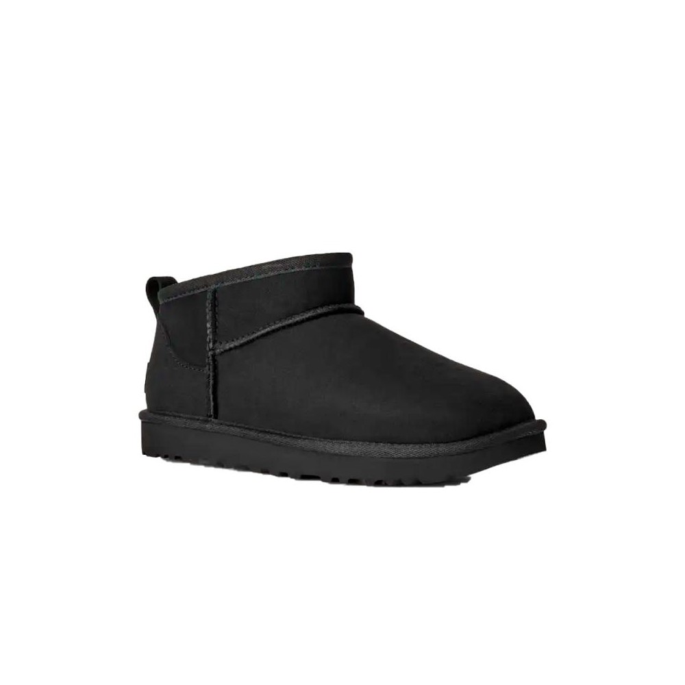Botines Planos Mujer UGG Classic Ultra Mini Negro