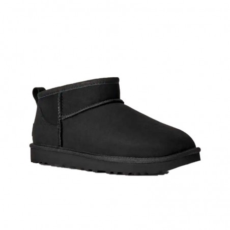 Botines Planos Mujer UGG Classic Ultra Mini Negro