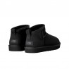 Botines Planos Mujer UGG Classic Ultra Mini Negro