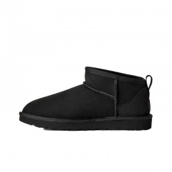 Botines Planos Mujer UGG Classic Ultra Mini Negro