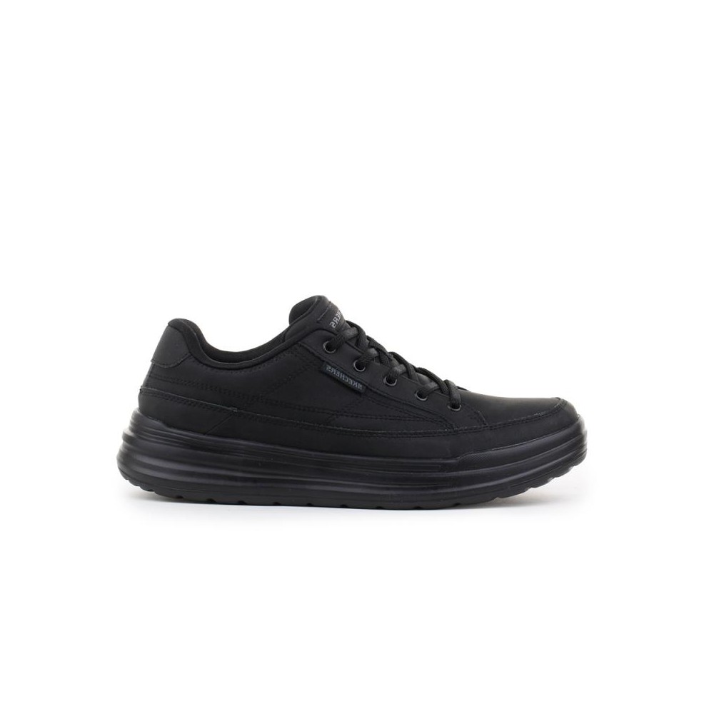 Sneakers Hombre Skechers Relaxed Fit: Sterling - Cedrik Negro-Negro