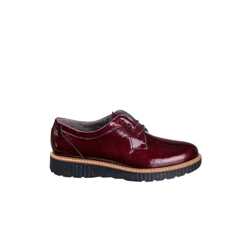 Zapatos Planos Mujer Pitillos 11551 Burdeos