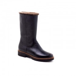 Botas Planas Mujer Pitillos 11568 Negro