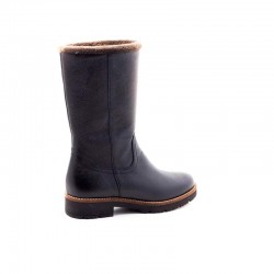 Botas Planas Mujer Pitillos 11568 Negro