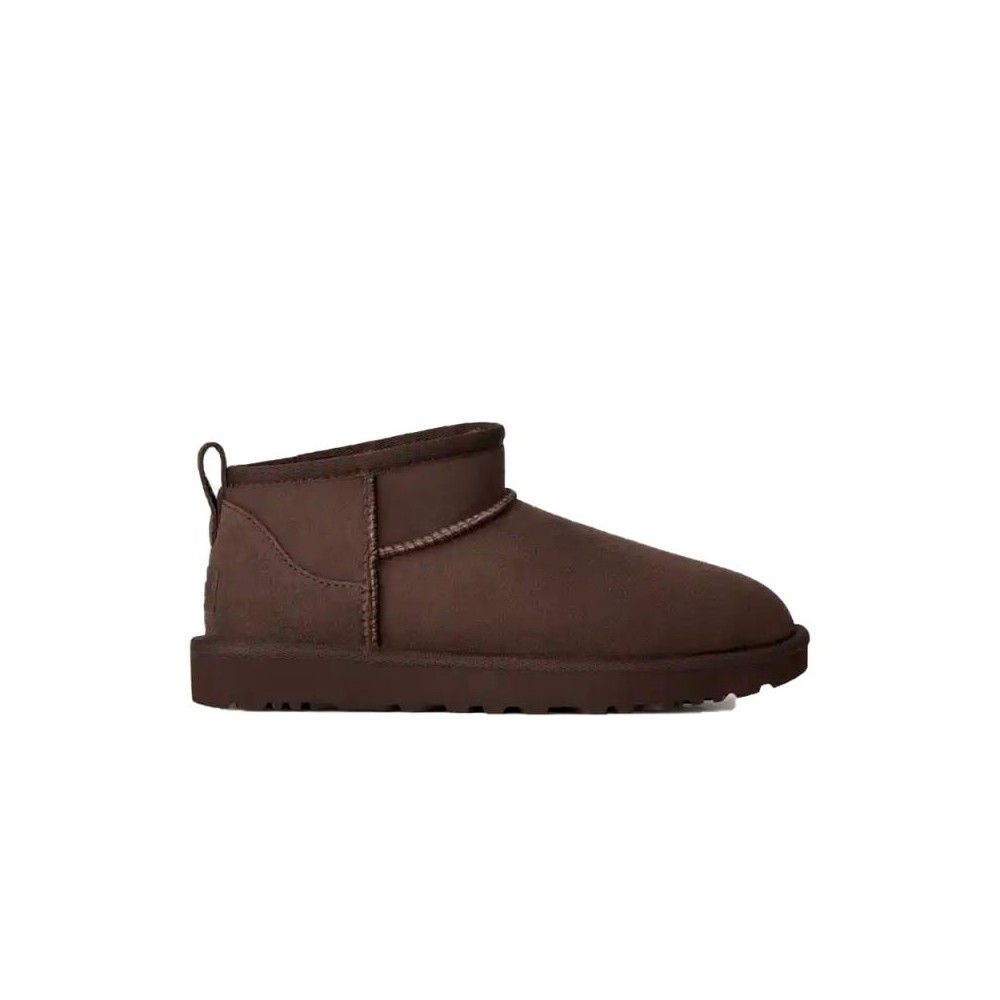 Botines Planos Mujer UGG Classic Ultra Mini Marron