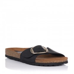 Sandalias Planas Inter-bios 7220 Mujer Negro