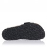 Sandalias Planas Inter-bios 7220 Mujer Negro