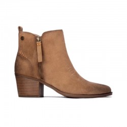 Botines de Tacón Mujer Refresh 176156 Beig