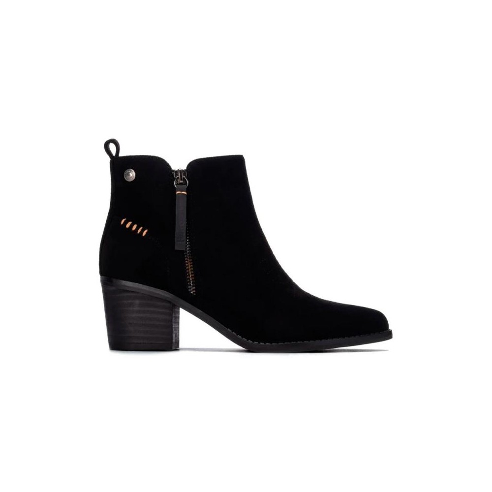 Botines de Tacón Mujer Refresh 176156 Negro
