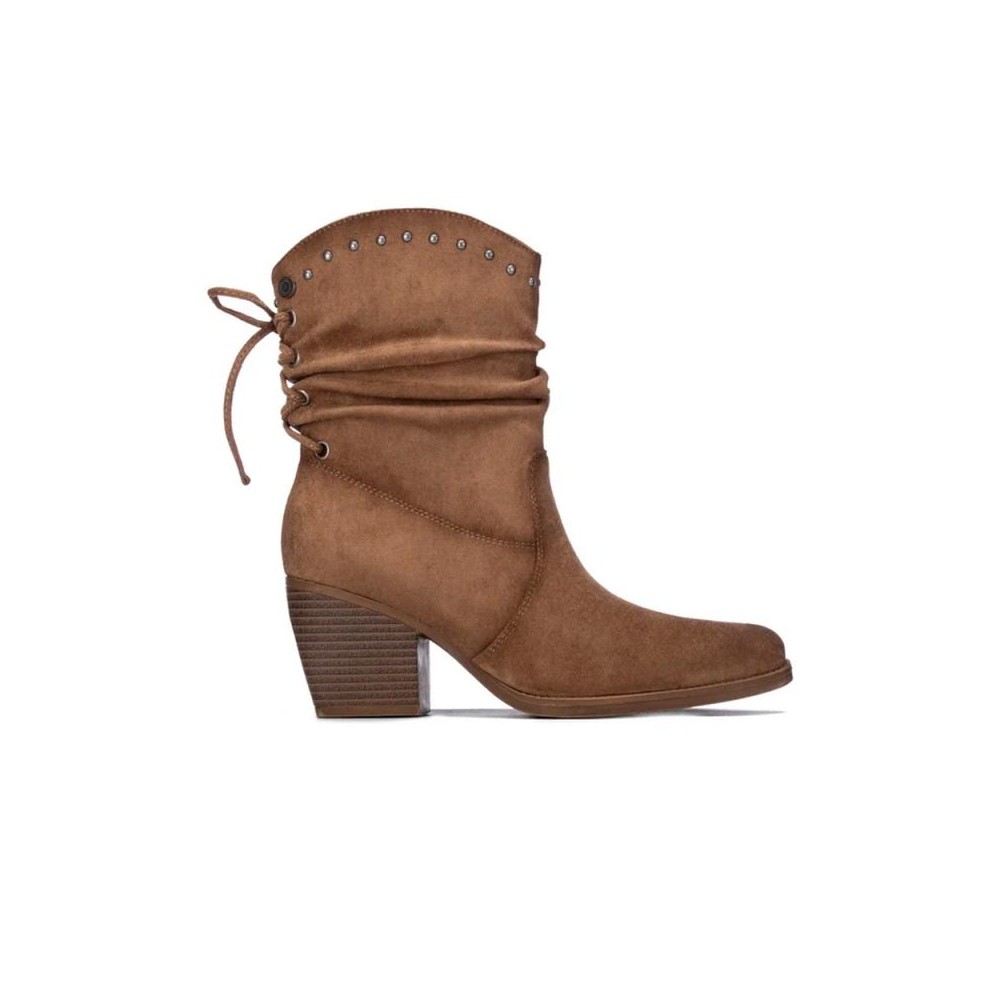 Botines de Tacón Mujer Refresh 176255 Taupe