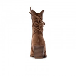 Botines de Tacón Mujer Refresh 176255 Taupe