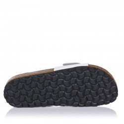Sandalias Planas Inter-bios 7220 Mujer Blanco