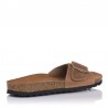 Sandalias Planas Inter-bios 7220 Mujer Beig