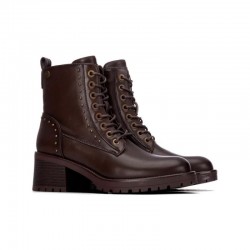 Botines de Tacón Mujer XTI 146083 Marron