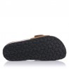 Sandalias Planas Inter-bios 7220 Mujer Beig