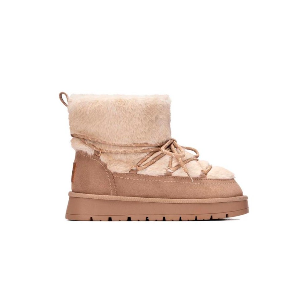 Botines Planos Mujer XTI 146531 Beig