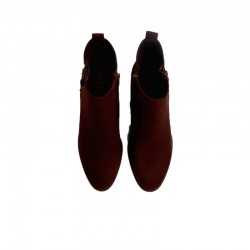 Botines de Tacón Mujer Mustang 56199 Moka