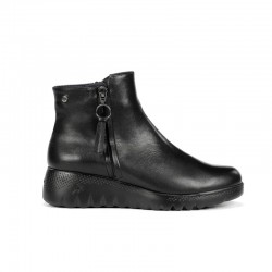 Botines Planos Mujer Fluchos F2100 Negro
