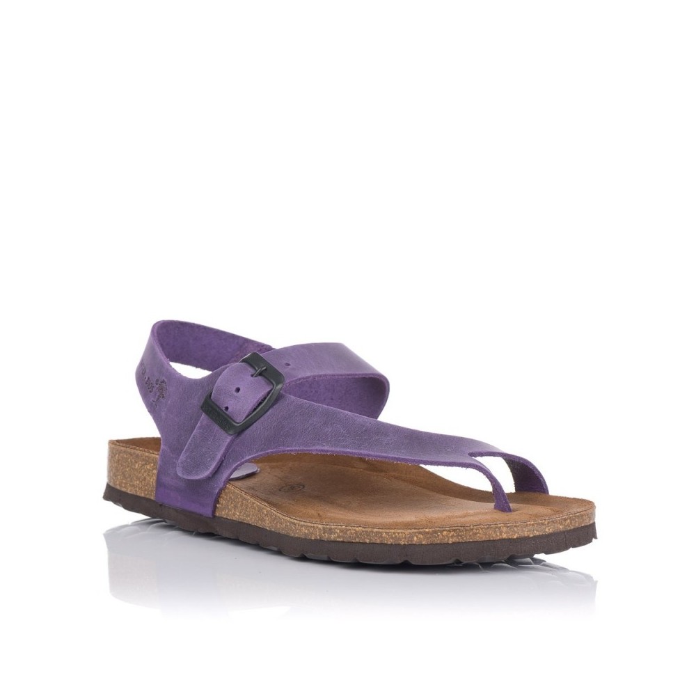 Sandalias Planas Inter-bios 7162 Mujer Morado