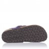 Sandalias Planas Inter-bios 7162 Mujer Morado