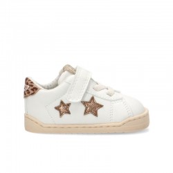 Barefoot Niño Mustang 49008 Blanco-Oro
