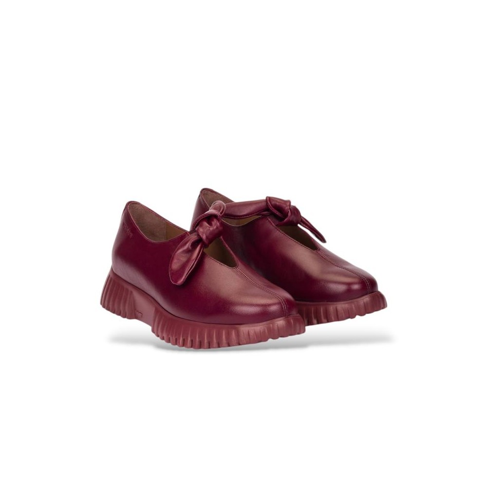 Zapatos Planos Mujer Wonders 4421 Burdeos