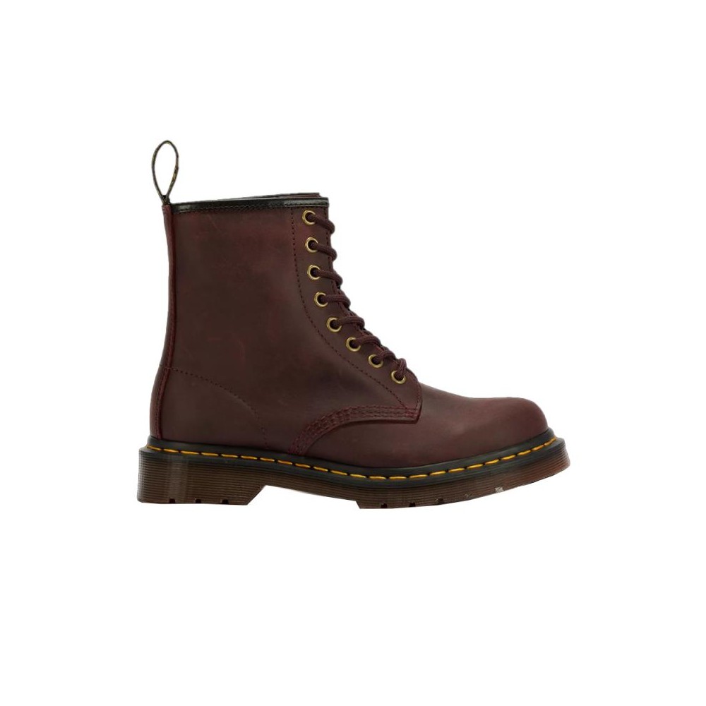 Botas Planas Mujer Dr. Martens 1460 Rojo