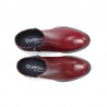 Botines de Tacón Mujer Dorking D9347 Burdeos