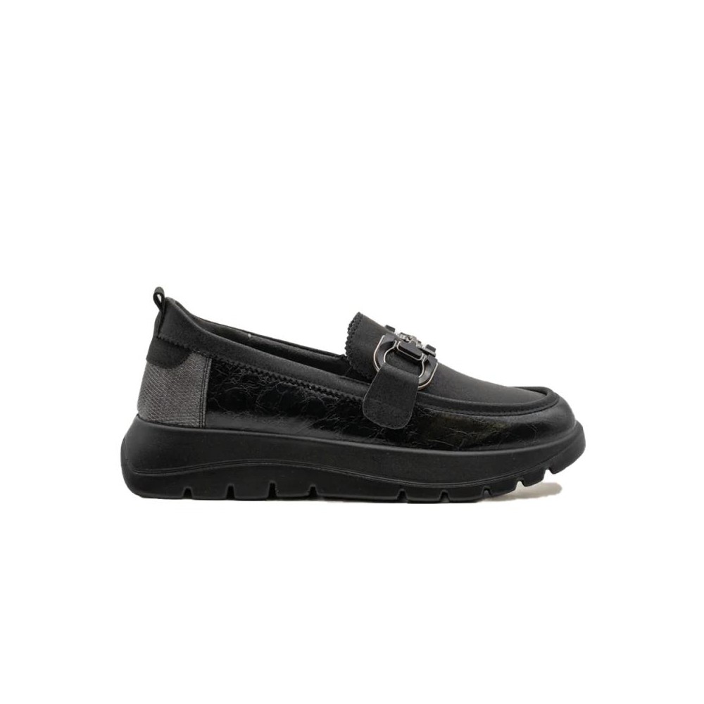 Mocasines Mujer Mysoft 629 Negro