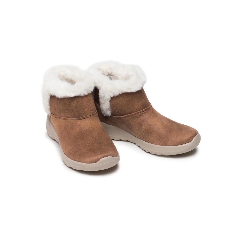 Botines Planos Mujer Skechers On The Go Joy Endeavor Cuero