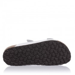 Sandalias Planas Inter-bios 7206 Mujer Blanco