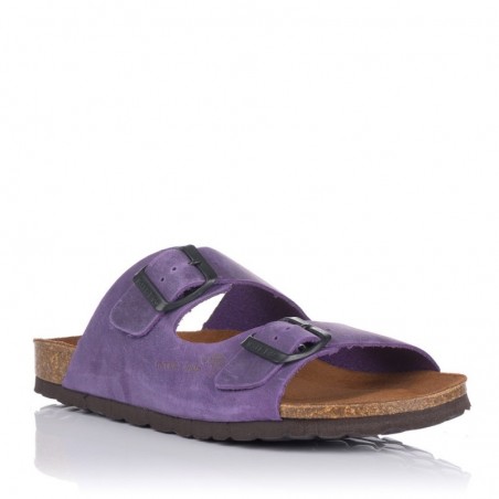 Sandalias Planas Inter-bios 7206 Mujer Morado