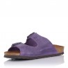 Sandalias Planas Inter-bios 7206 Mujer Morado