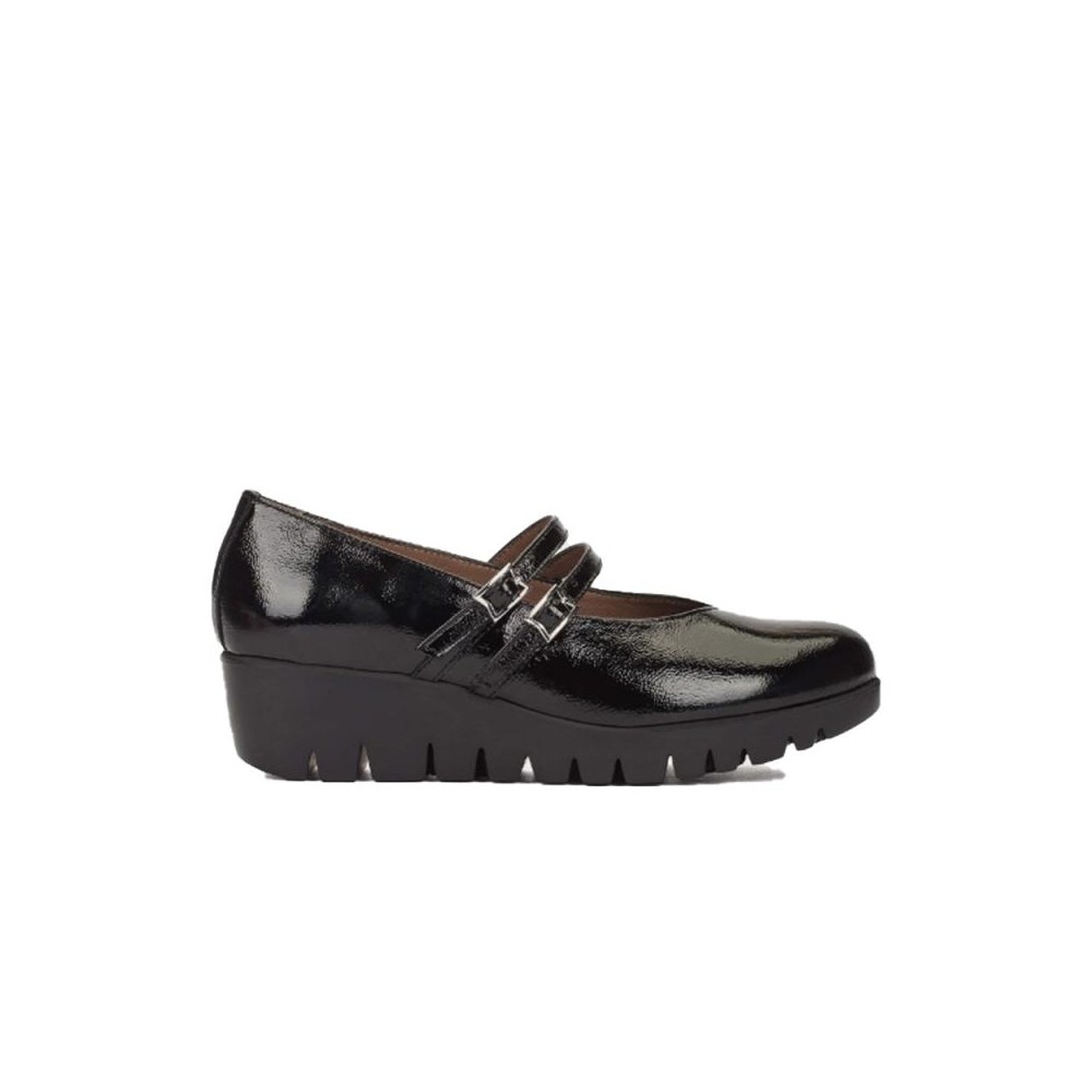 Zapatos Planos Mujer Wonders 33362 Negro