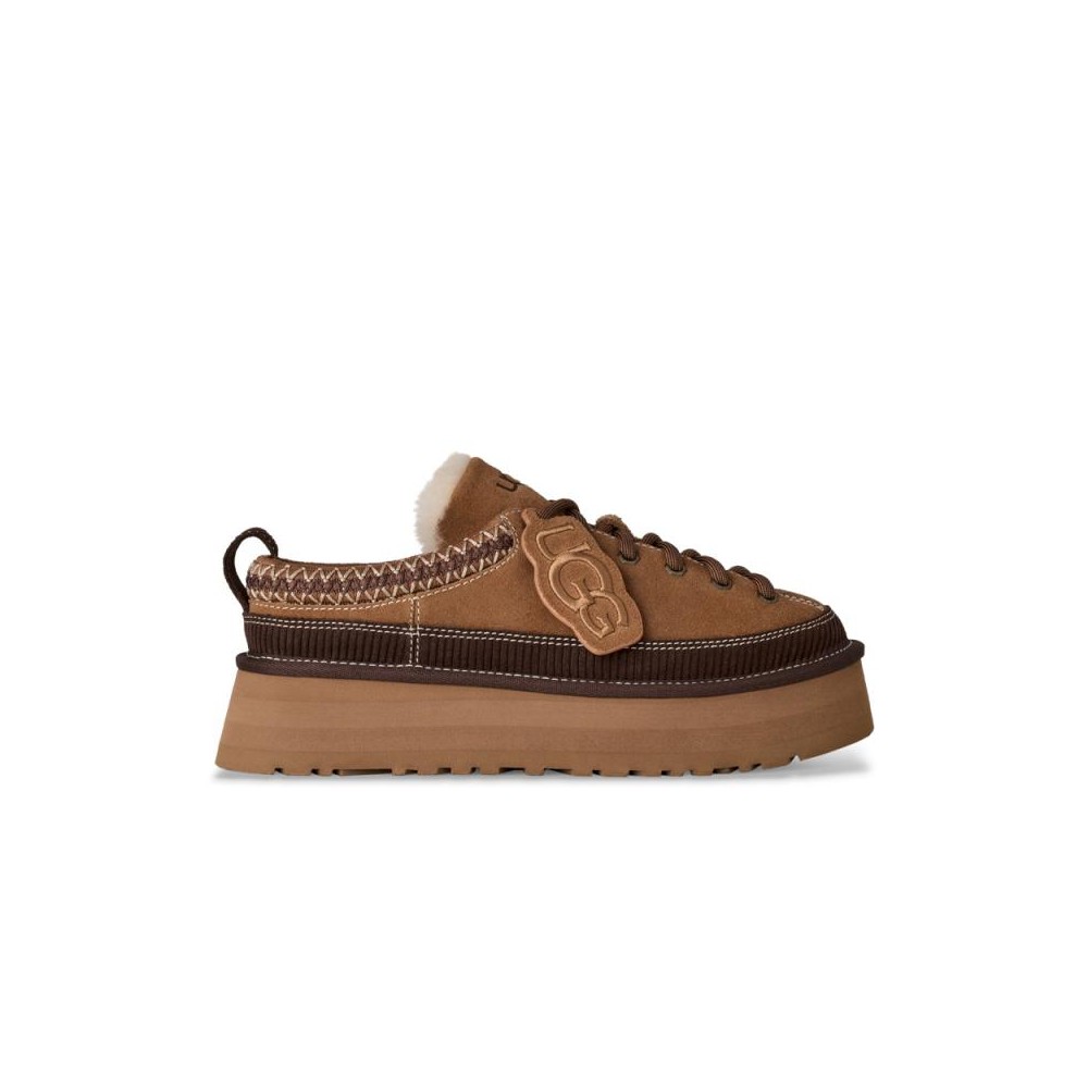 Zapatos Planos Mujer UGG Heritage Lace-Up Cuero
