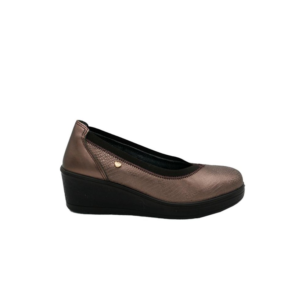 Zapatos Planos Mujer Laura Azaña 28900 Bronce