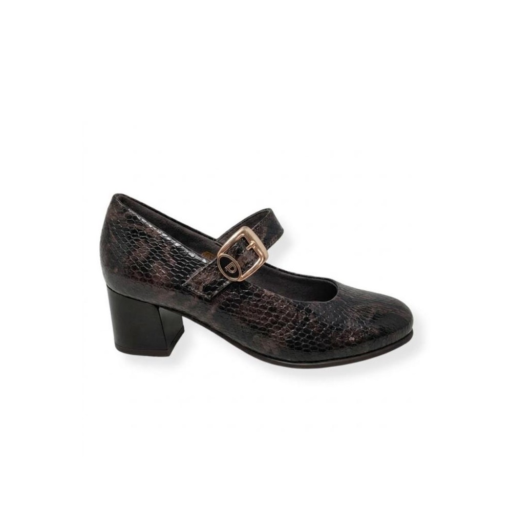 Merceditas Mujer Pitillos 11641 Marron