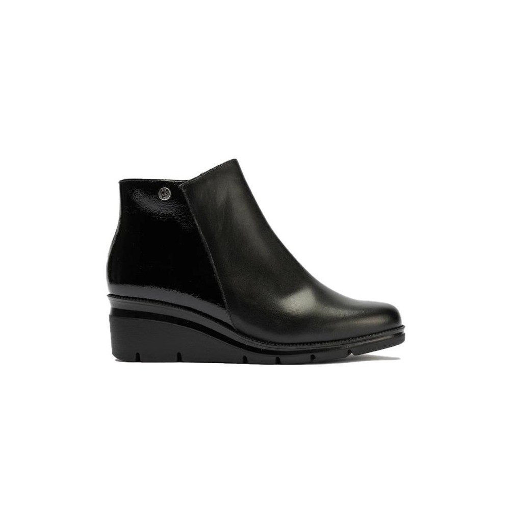 Botines Planos Mujer Pitillos 11536 Negro
