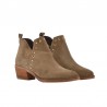 Botines de Tacón Mujer Zapp 3504 Taupe