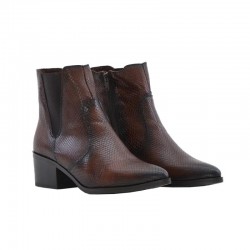 Botines de Tacón Mujer Zapp 3055 Cuero