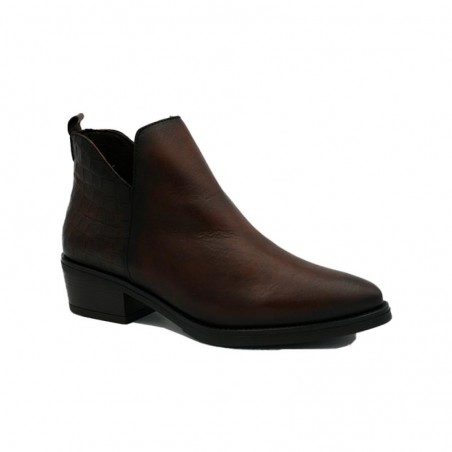 Botines de Tacón Mujer Zapp 8424 Cuero
