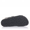 Sandalias Planas Inter-bios 7112 Mujer Negro