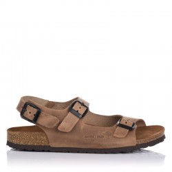 Sandalias Planas Inter-bios 7112 Mujer Beig