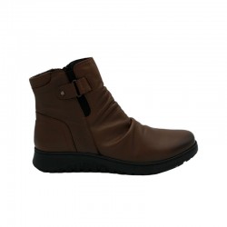 Botines Planos Mujer 48 Hours 5203 Marron