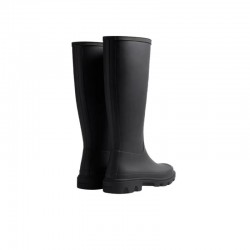 Botas de Agua Mujer Hunter Botas Altas Downpour Negro Negro