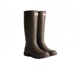 Botas de Agua Mujer Hunter Botas Altas Downpour Marrón Marron