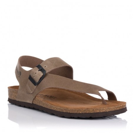 Sandalias Inter-bios 9512 Hombre Taupe